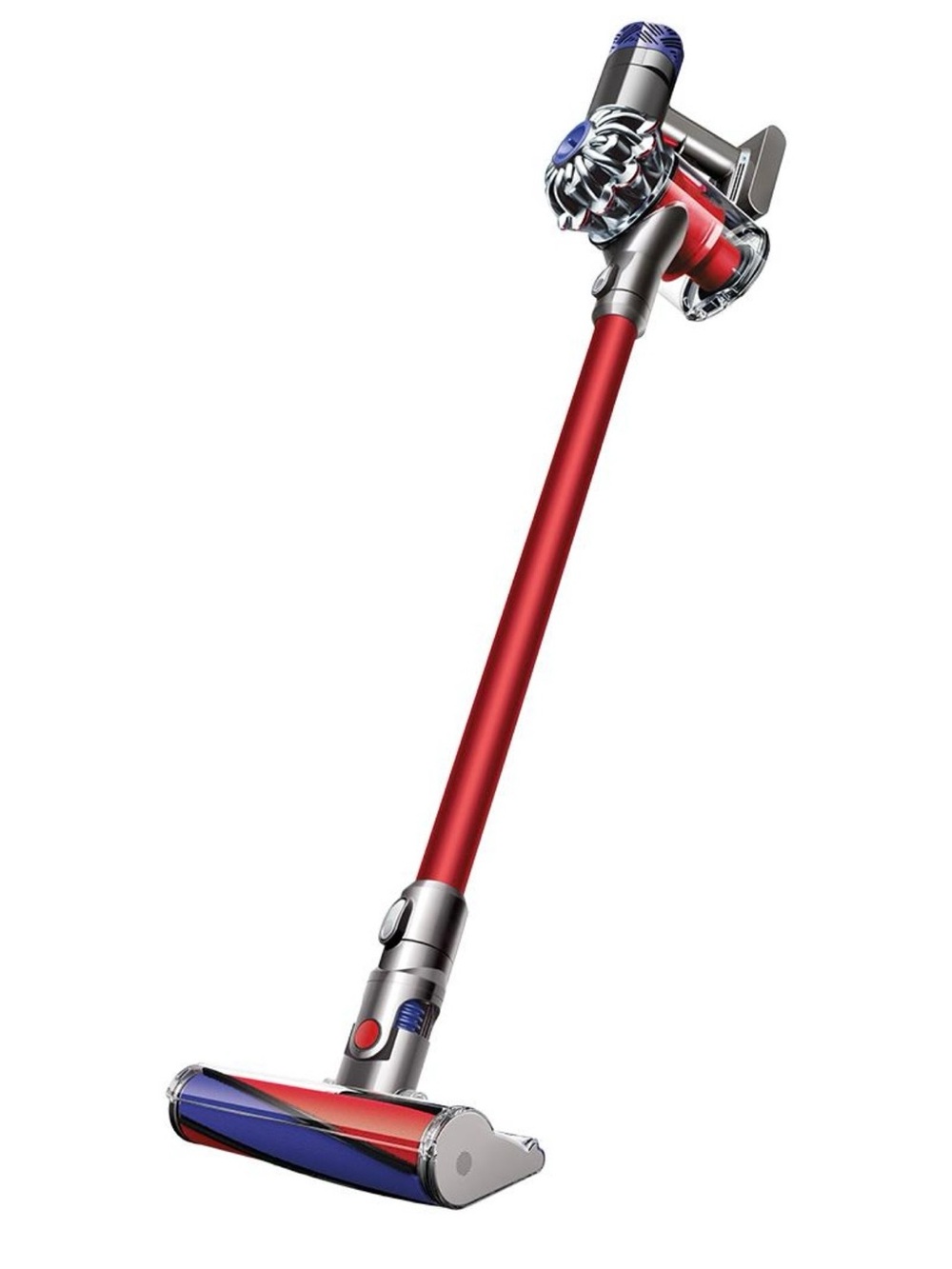 Dyson V6 Absolute SV09 Cordless Stick Vacuum Fluffy Head Charger As-Is
